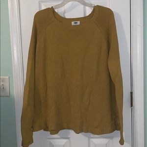 Mustard yellow sweater